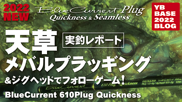 【メバルプラッギングゲーム】BlueCurrent Plug 610 Quickness上天草釣行記