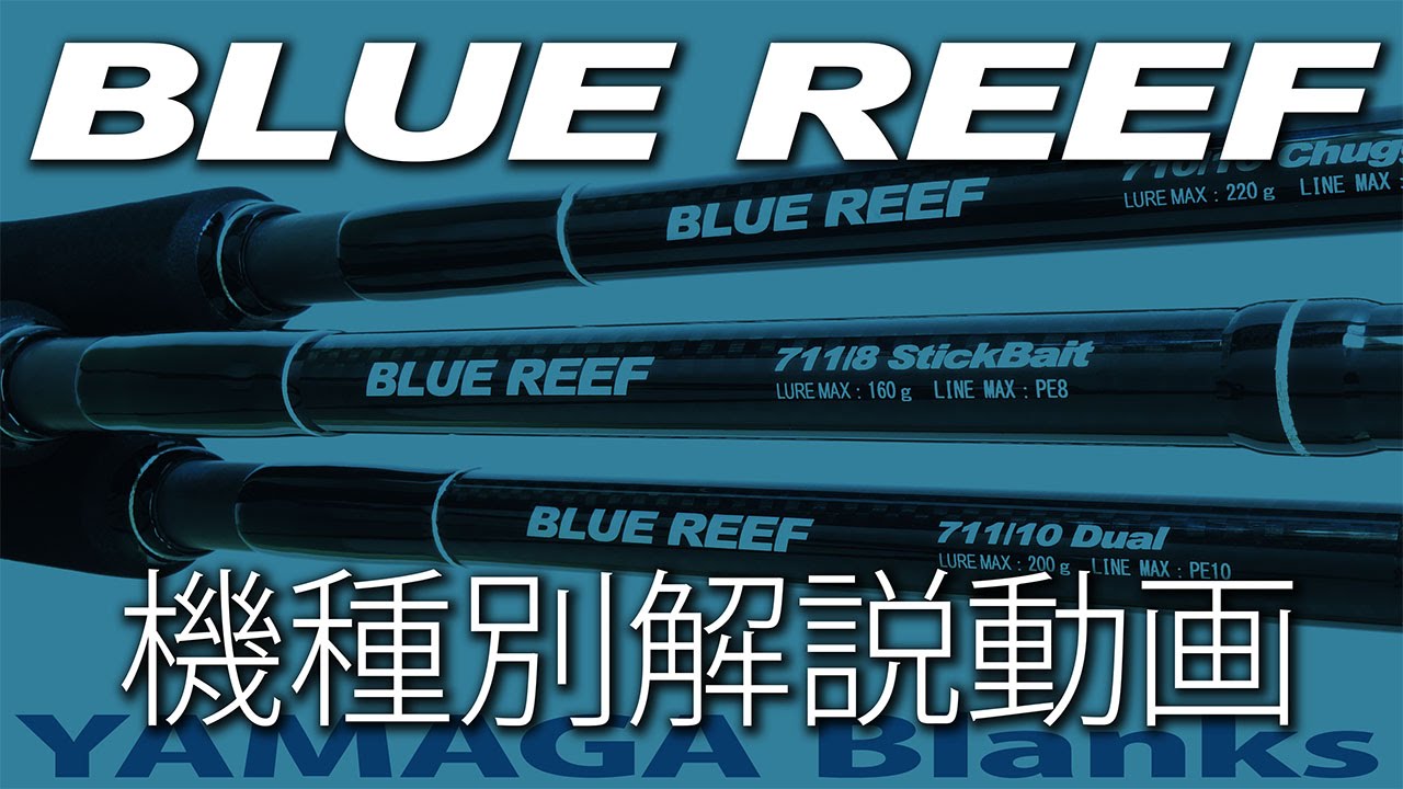 BlueReefシリーズ機種別解説動画