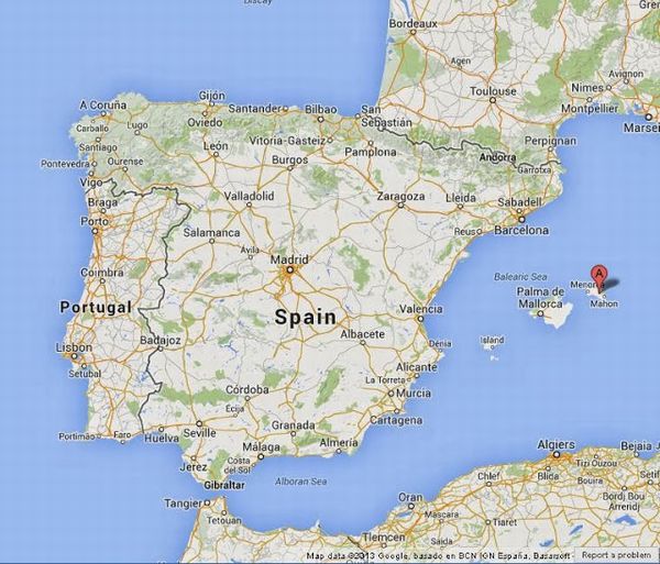 Menorca-on-Map-of-Spain