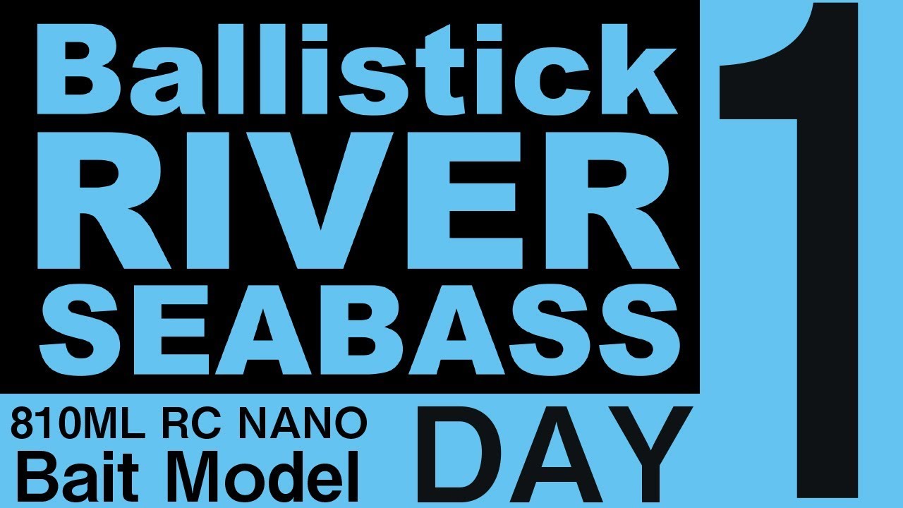 Ballistick810ML RC NANO Bait リバーシーバスゲーム DAY  1