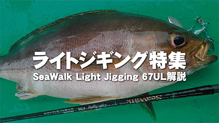 【解説ブログ】「ライトジギング特集・SeaWalk Light Jigging 67UL解説」