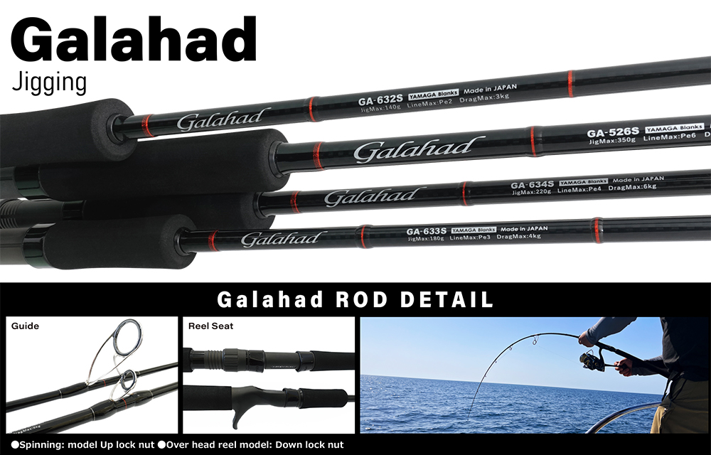 Galahad Rod for small Electric reels - C.M. Tackle Inc. DBA TackleNow!